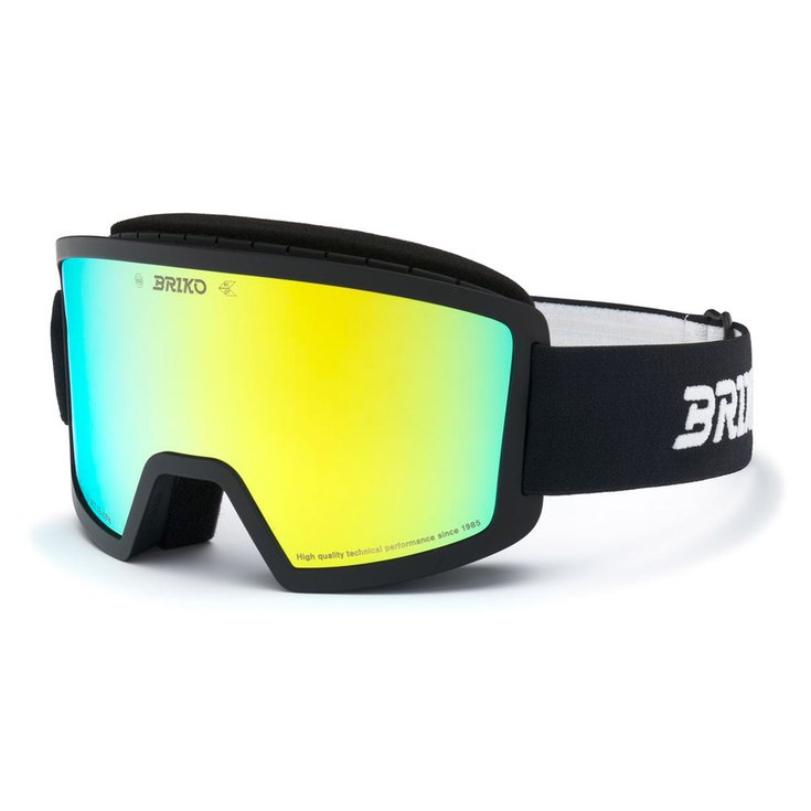

Лыжные очки Frostbite Kids, черные, желтые, зеркальные Briko