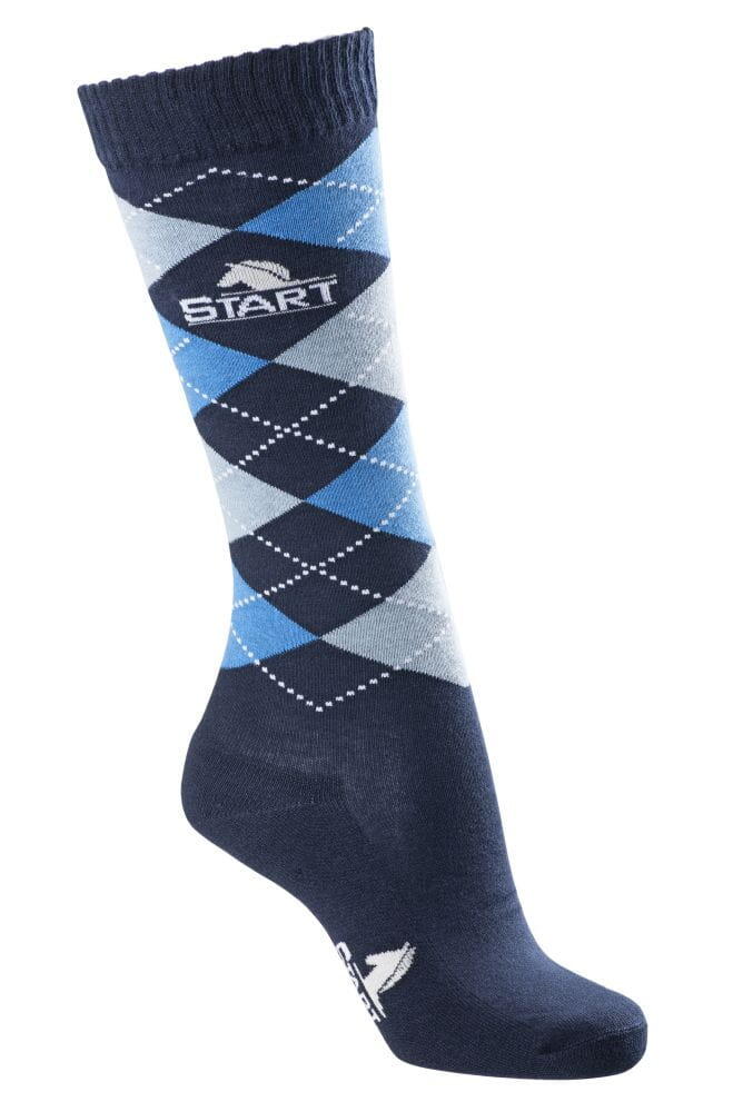 

Носки для верховой езды унисекс START Check in diamonds