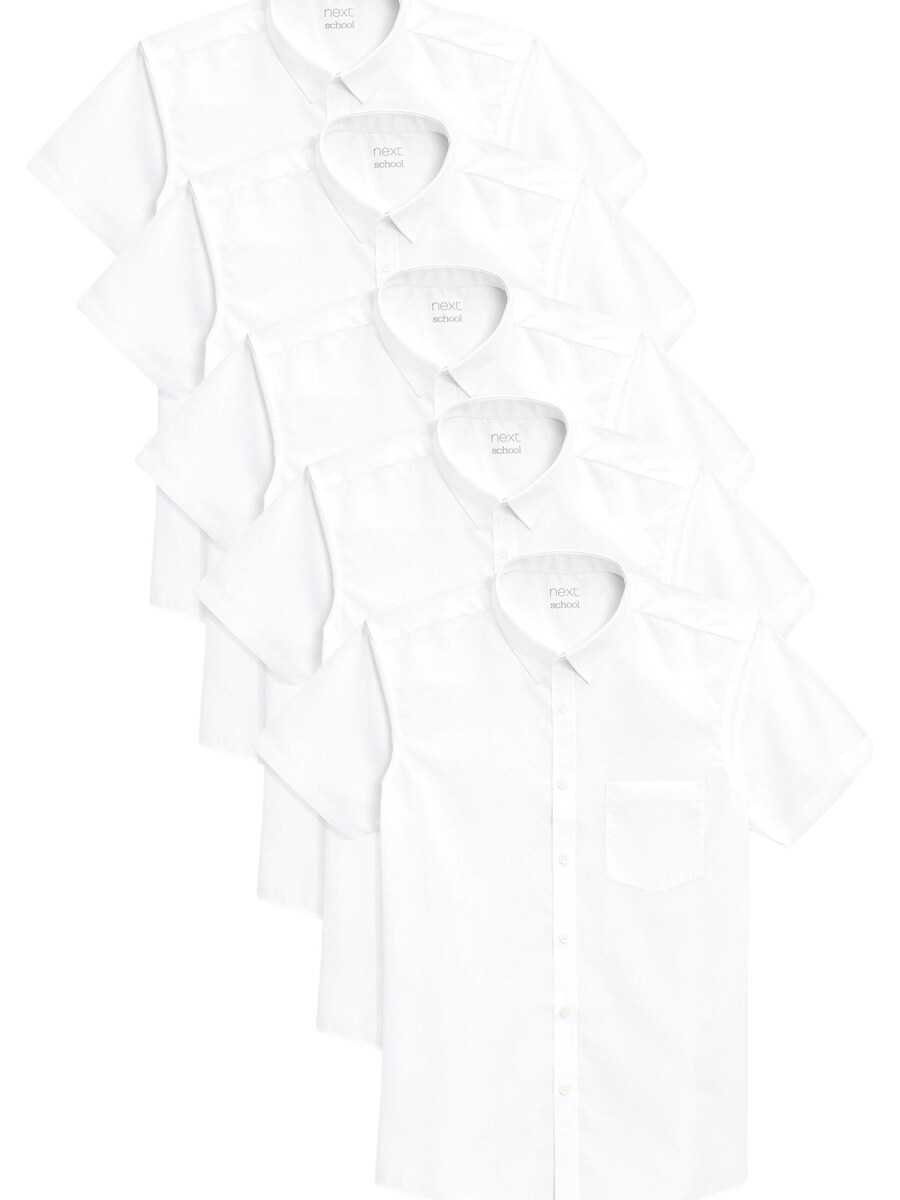 

Рубашка на пуговицах Next Slim fit Button Up Shirt, белый