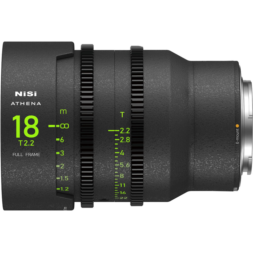 

Полнокадровый объектив NiSi ATHENA PRIME 18 мм T2.2 (Sony E, без вставного фильтра)
