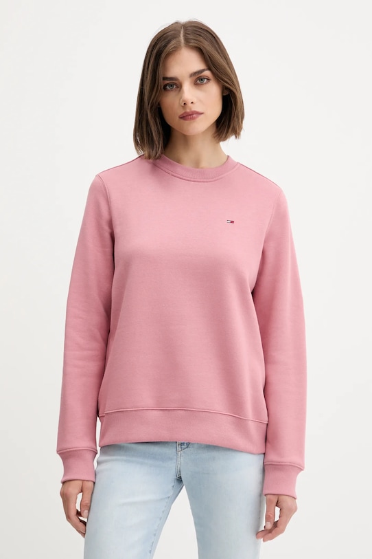

Толстовка Tommy Jeans, розовый