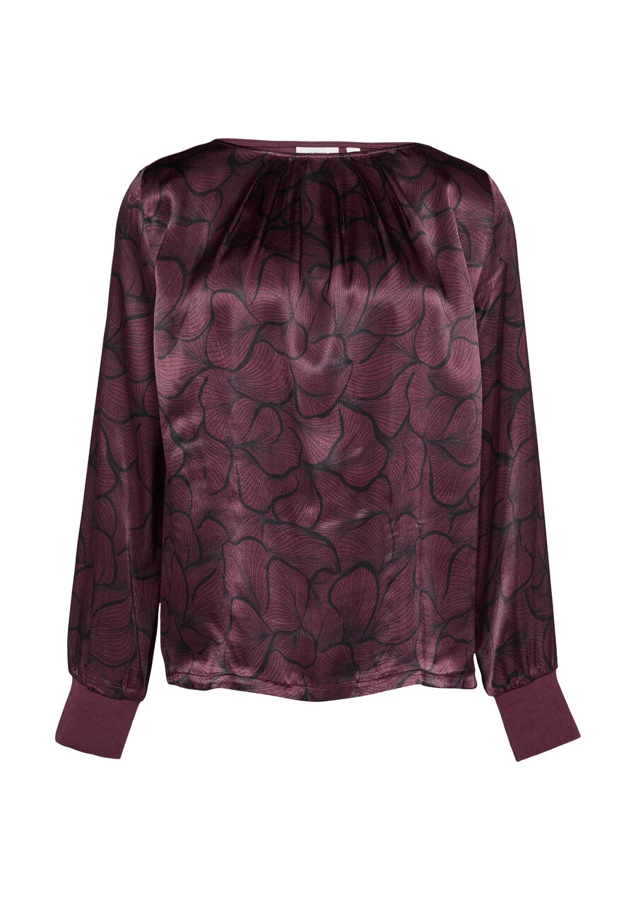 

Лонгслив s.Oliver BLACK LABEL Shirt, фиолетовый
