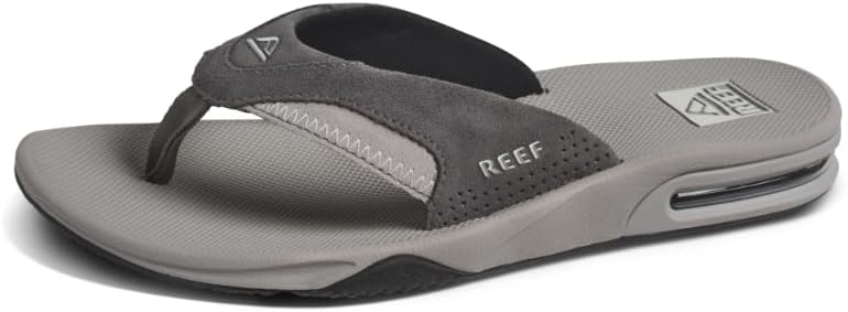 

Мужские шлепанцы REEF с открывалкой для бутылок, серый