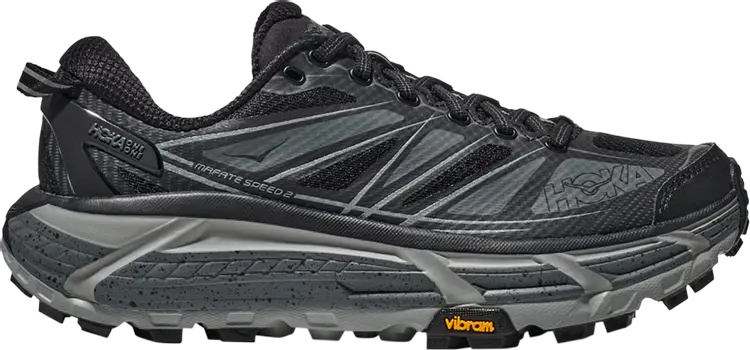 

Кроссовки Mafate Speed 2 'Black Castlerock', черный, Серый, Кроссовки Mafate Speed 2 'Black Castlerock', черный