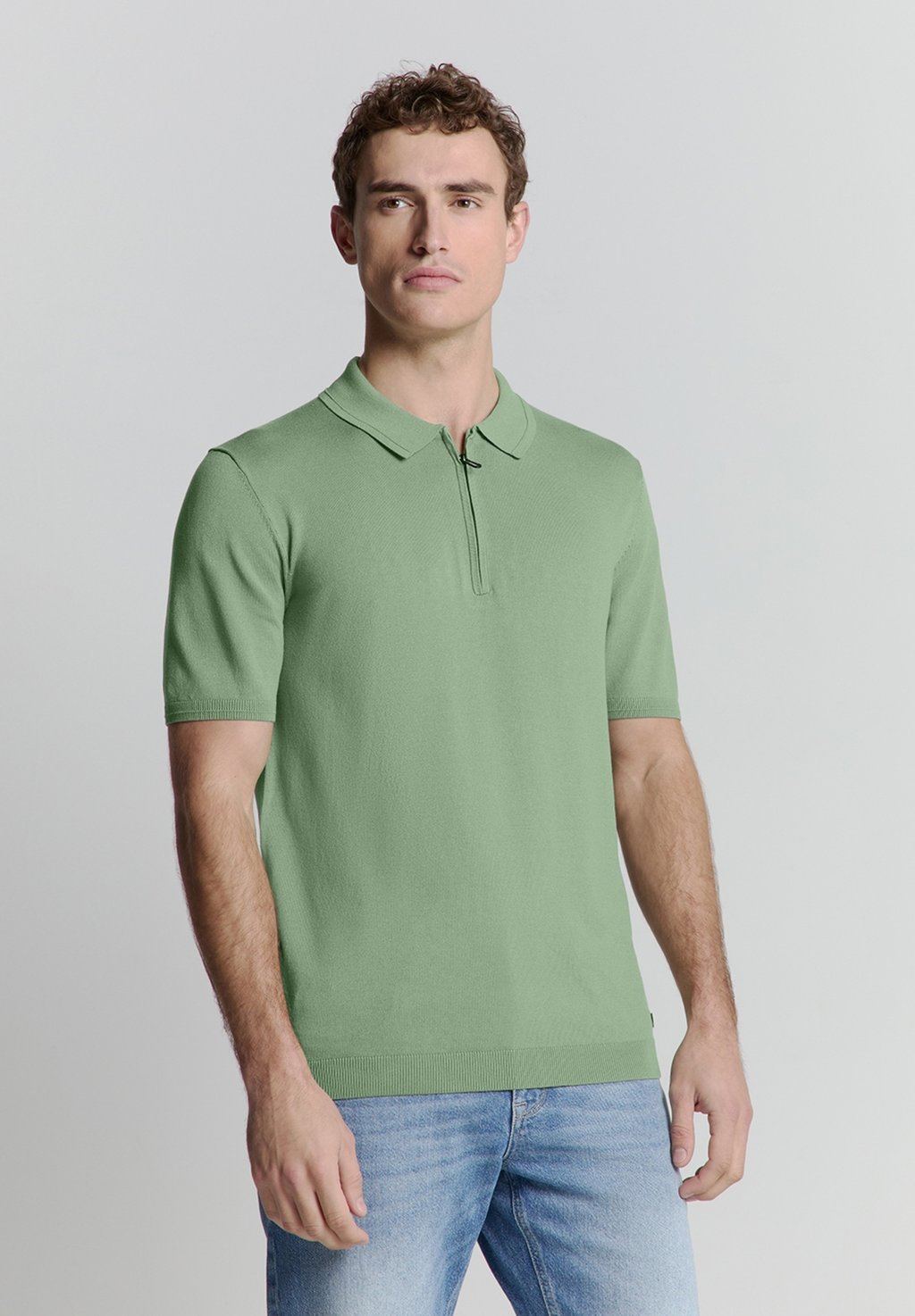 

Рубашка поло SHORT SLEEVE NO EXCESS, зеленый