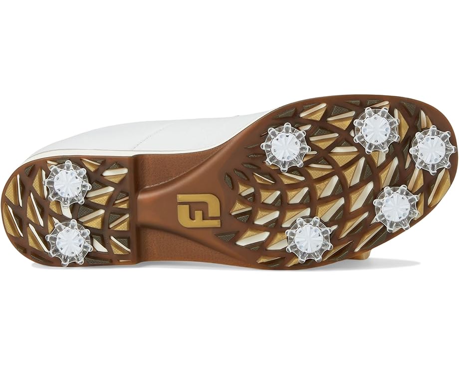 Кроссовки FootJoy Premiere Series - Cypress Golf Shoes, цвет White/Gold/Navy — фото 3