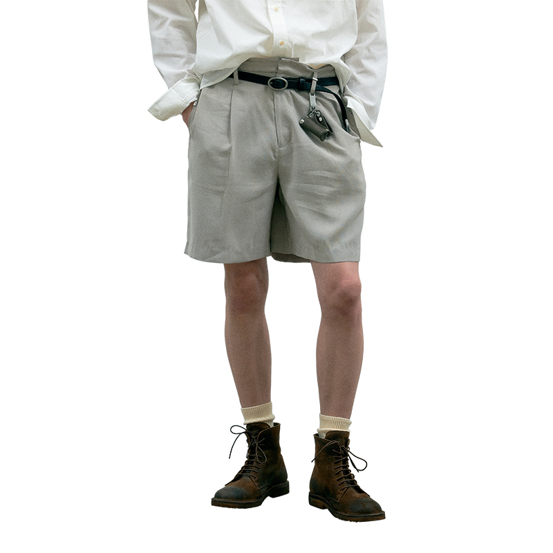 

Повседневные шорты унисекс C2H4, светло-серый