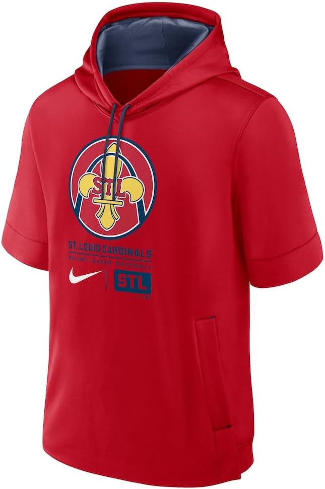 

Мужская толстовка с коротким рукавом Nike MLB City Connect, Red