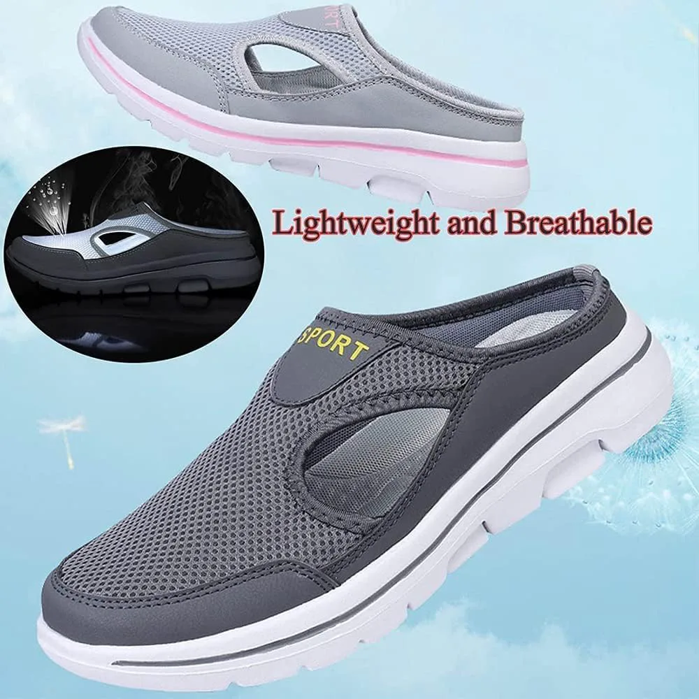 

Мужские спортивные сандалии RJDJ с поддержкой и воздухопроницаемостью, светло-серый