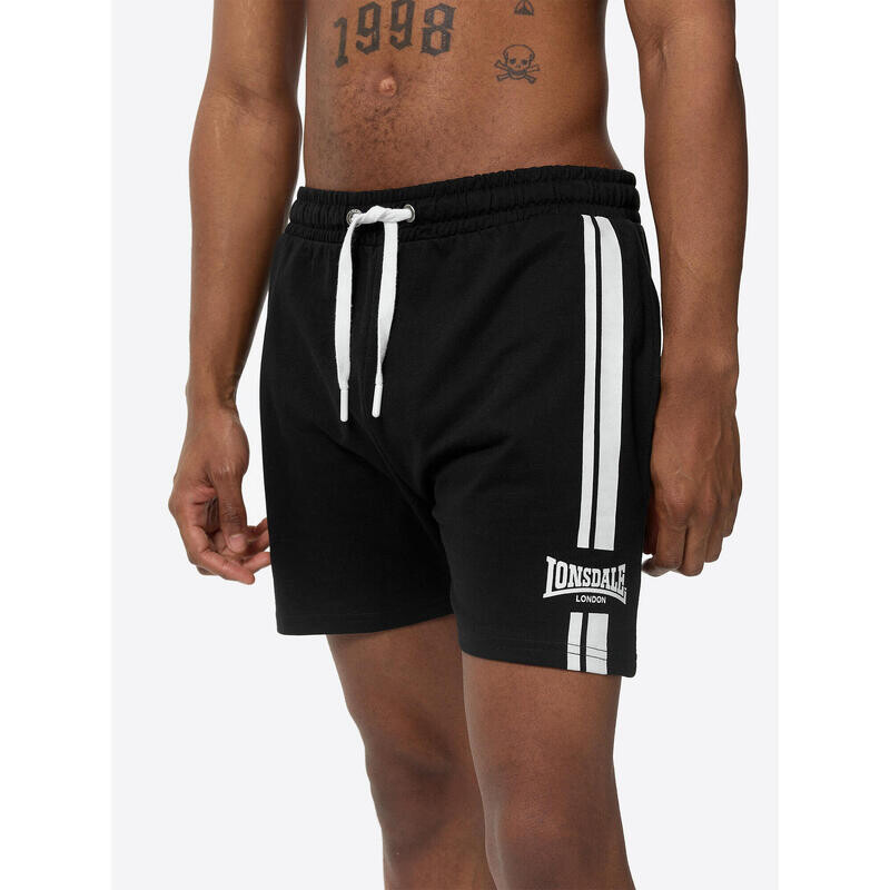 

Спортивные шорты Lonsdale, черный/белый