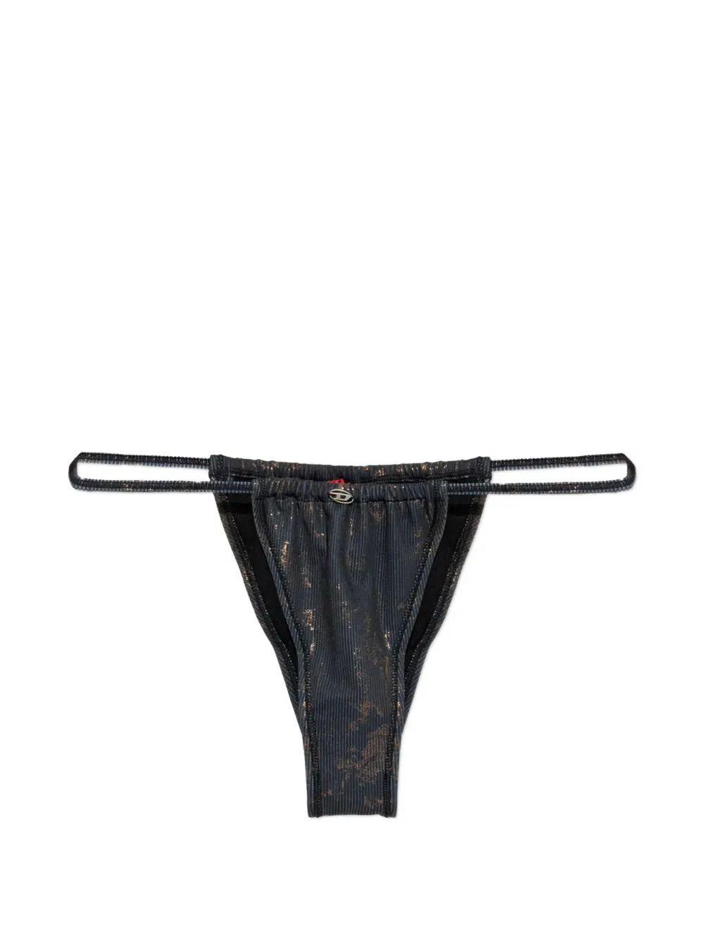 Трусики от бикини Jodie-utlt в рубчик Diesel, черный