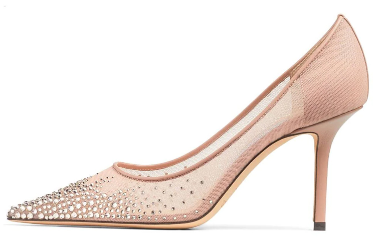 Туфли-лодочки Love 85 мм, украшенные кристаллами Jimmy Choo, Original Shoe Box Included