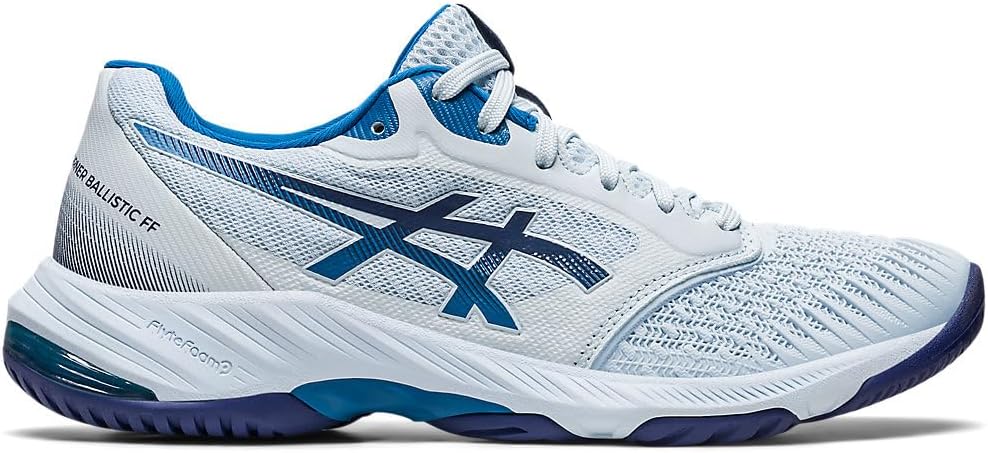 

Женские волейбольные кроссовки Asics Netburner Ballistic FlyteFoam 3, небесно-синий/индиго
