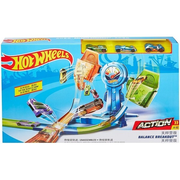 Игровой набор Hot Wheels Гоночный комплект для прыжков