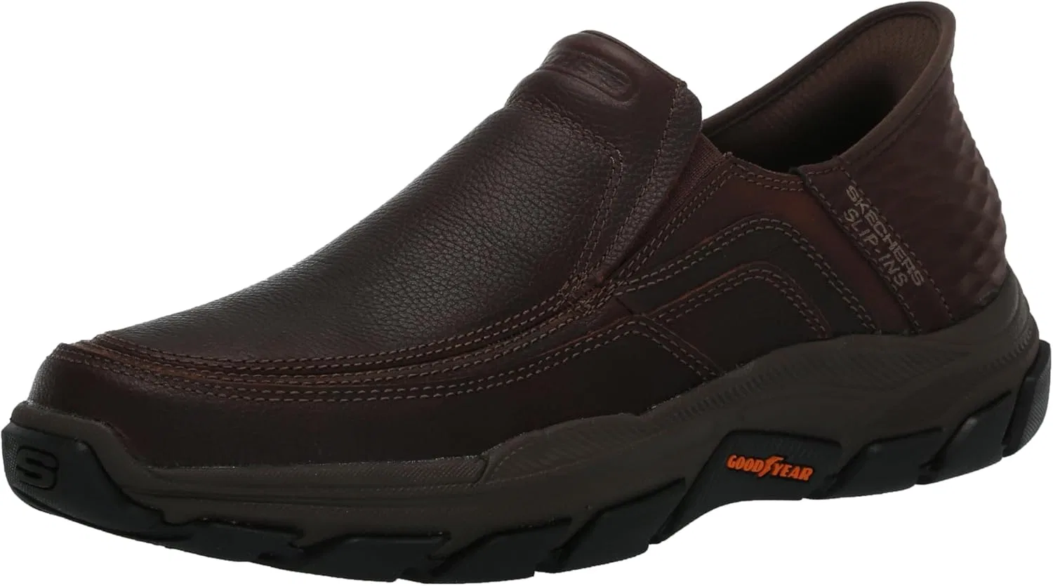 Мужские слипоны Skechers Respected Holmgren, Rdbr Red Brown