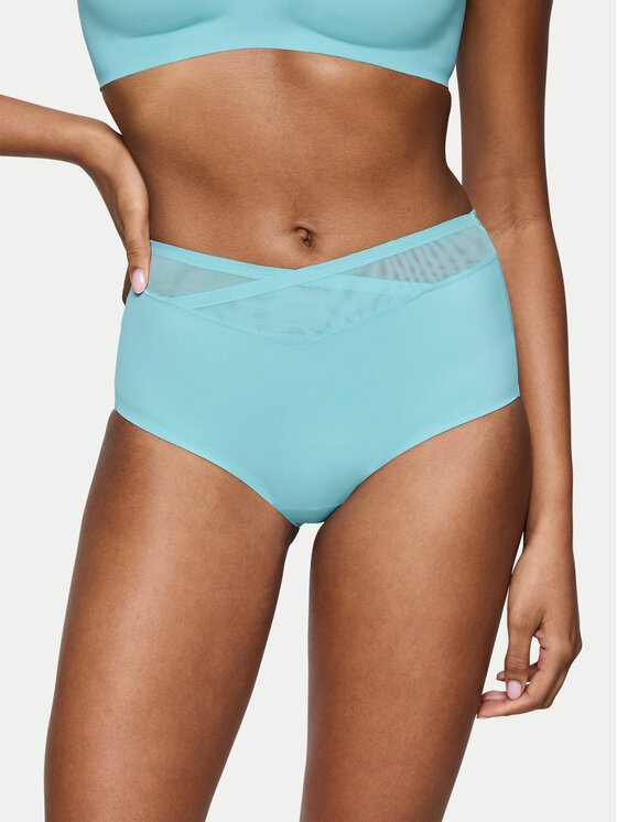 

Классические женские трусы с высокой талией True Shape Sensation 10218231 Triumph, синий