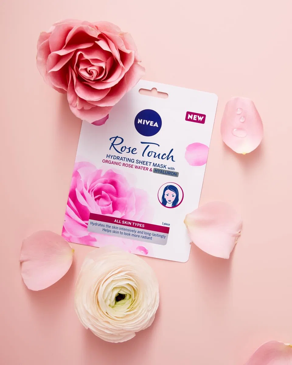 Увлажняющая тканевая маска «Rose Touch» от NIVEA (5 шт.) Nivea — фото 3