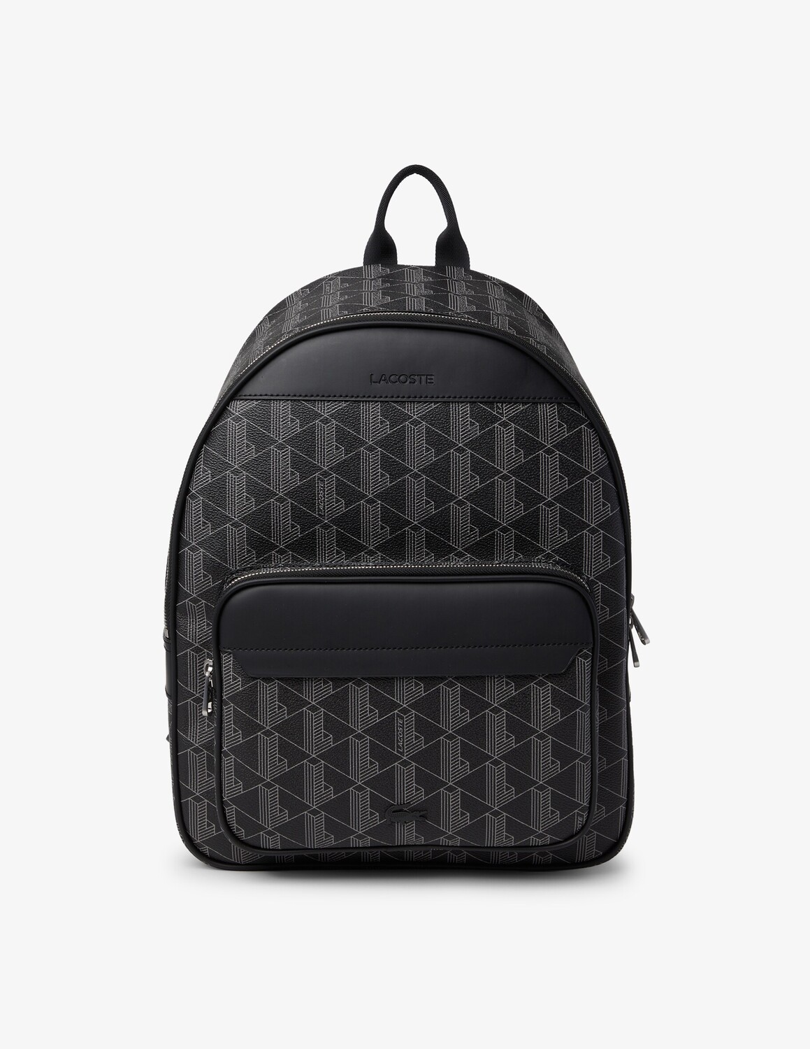 

Рюкзак с логотипом Lacoste, черный