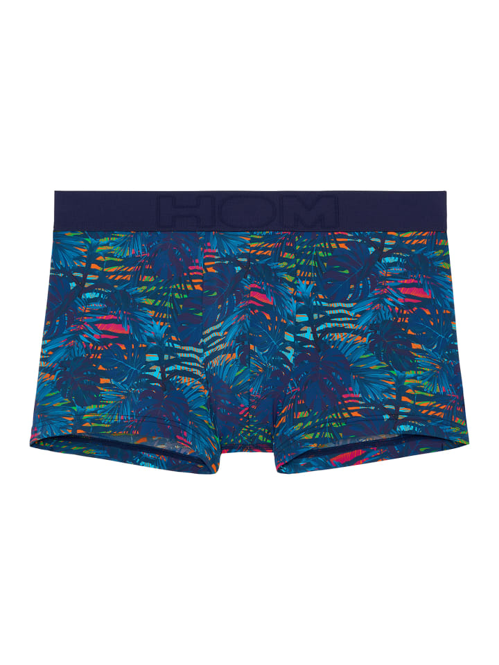 

Боксерские трусы HOM, цвет navy blue print