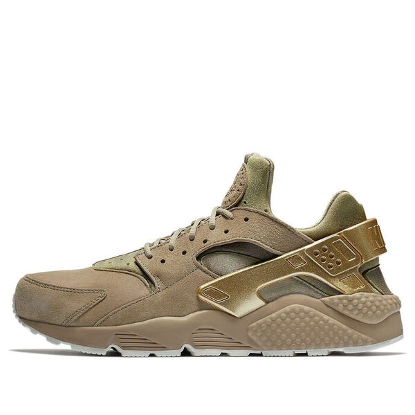 

Кроссовки air huarache premium 'metallic gold coin' Nike, бежевый