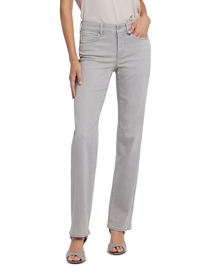 

Джинсы Marilyn High Rise Straight в цвете Grenada Mist NYDJ, серый