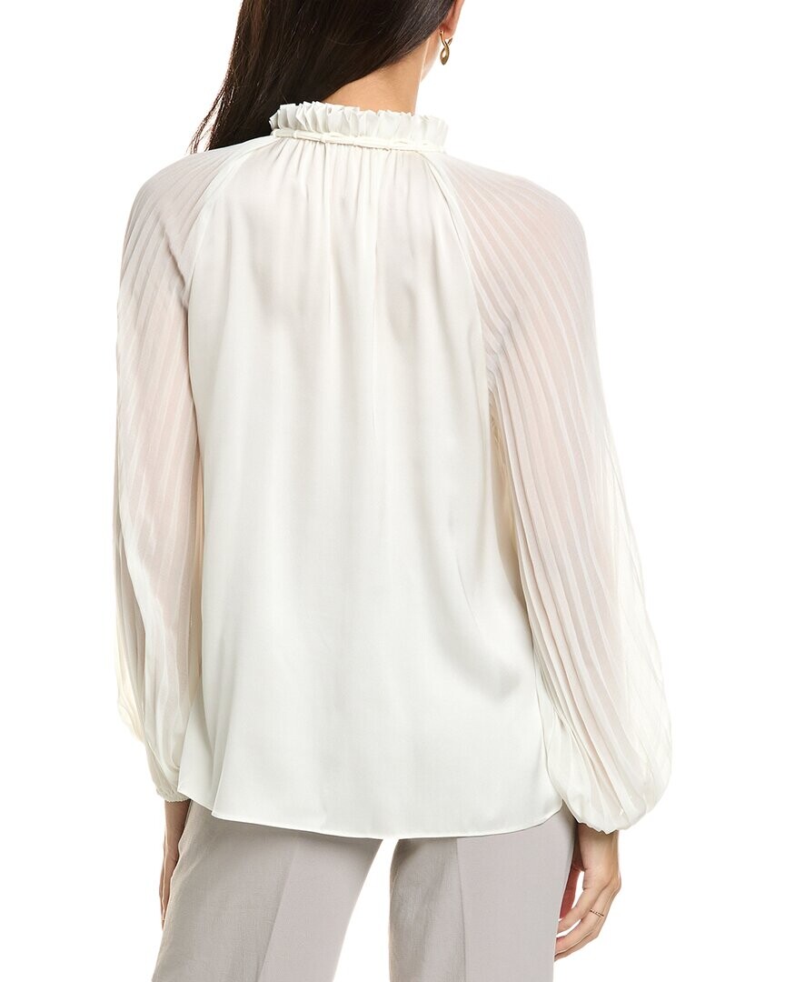 

Kobi Halperin Kosme Блузка из смесового шелка, белый