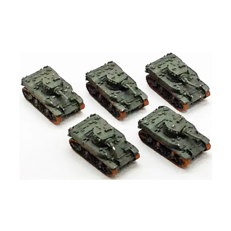 

M5/M5A1 Коллекция Стюарта №4, WWII Micro Armour - United States - Loose Miniatures (1:285)