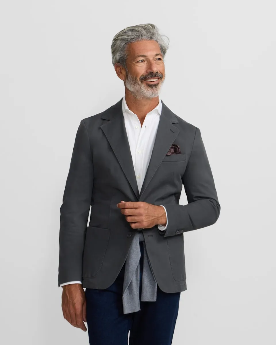 

Мужской повседневный пиджак Silbon, серый