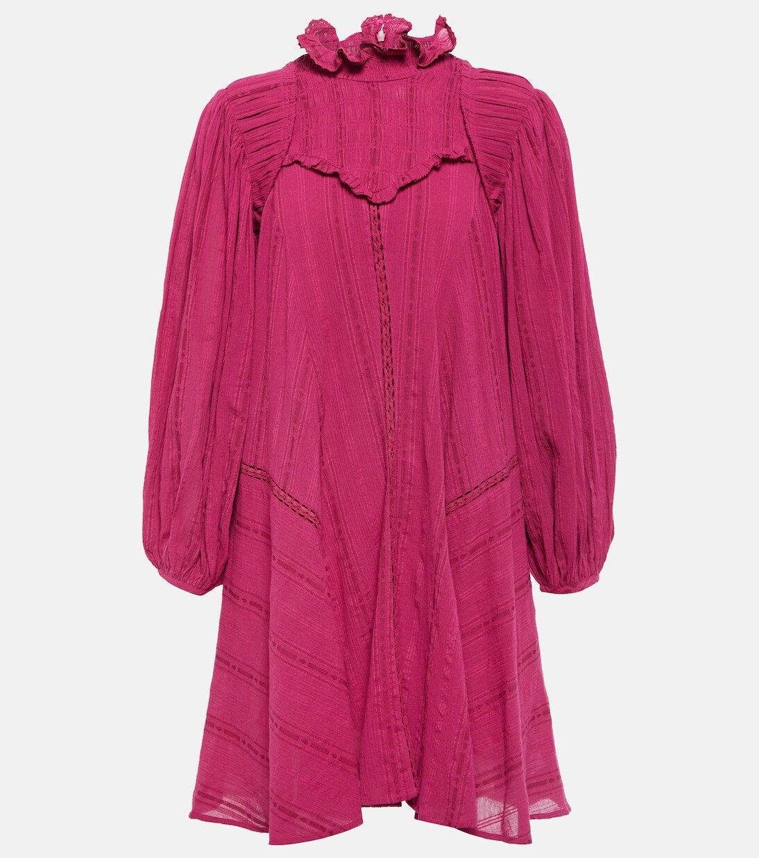 

Мини-платье isma из смесового хлопка Marant Etoile, розовый
