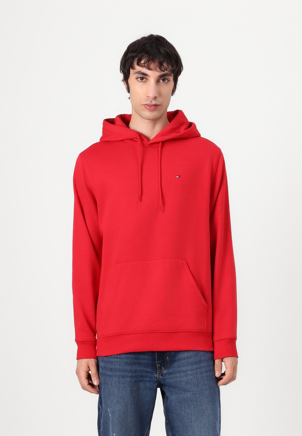 

Толстовка с капюшоном Felpa Tommy Jeans, красный