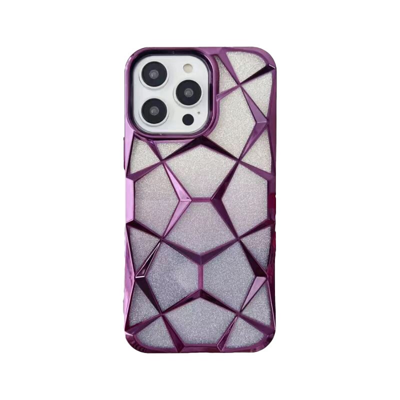 

Чехол для телефона Yule With Yule, Gradient Glitter Purple