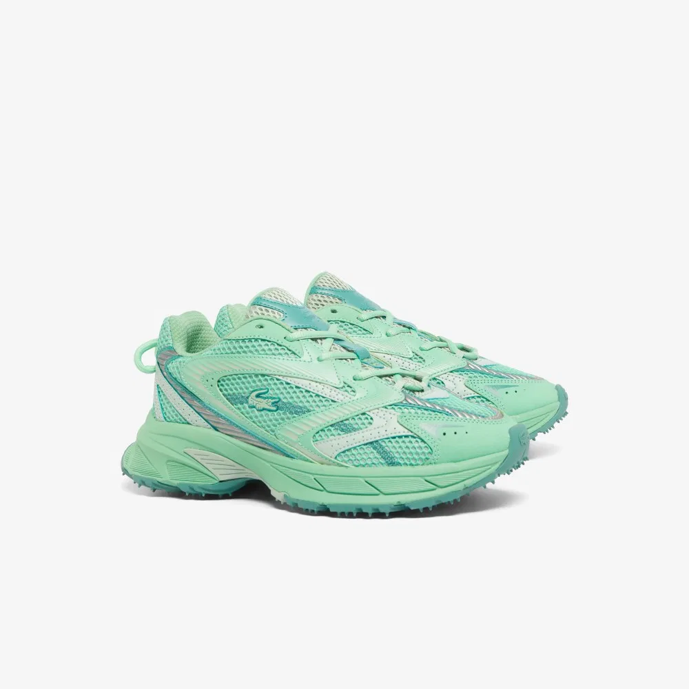 Мужские низкие кроссовки L003 Neo Shot зелёные от Lacoste — фото 2