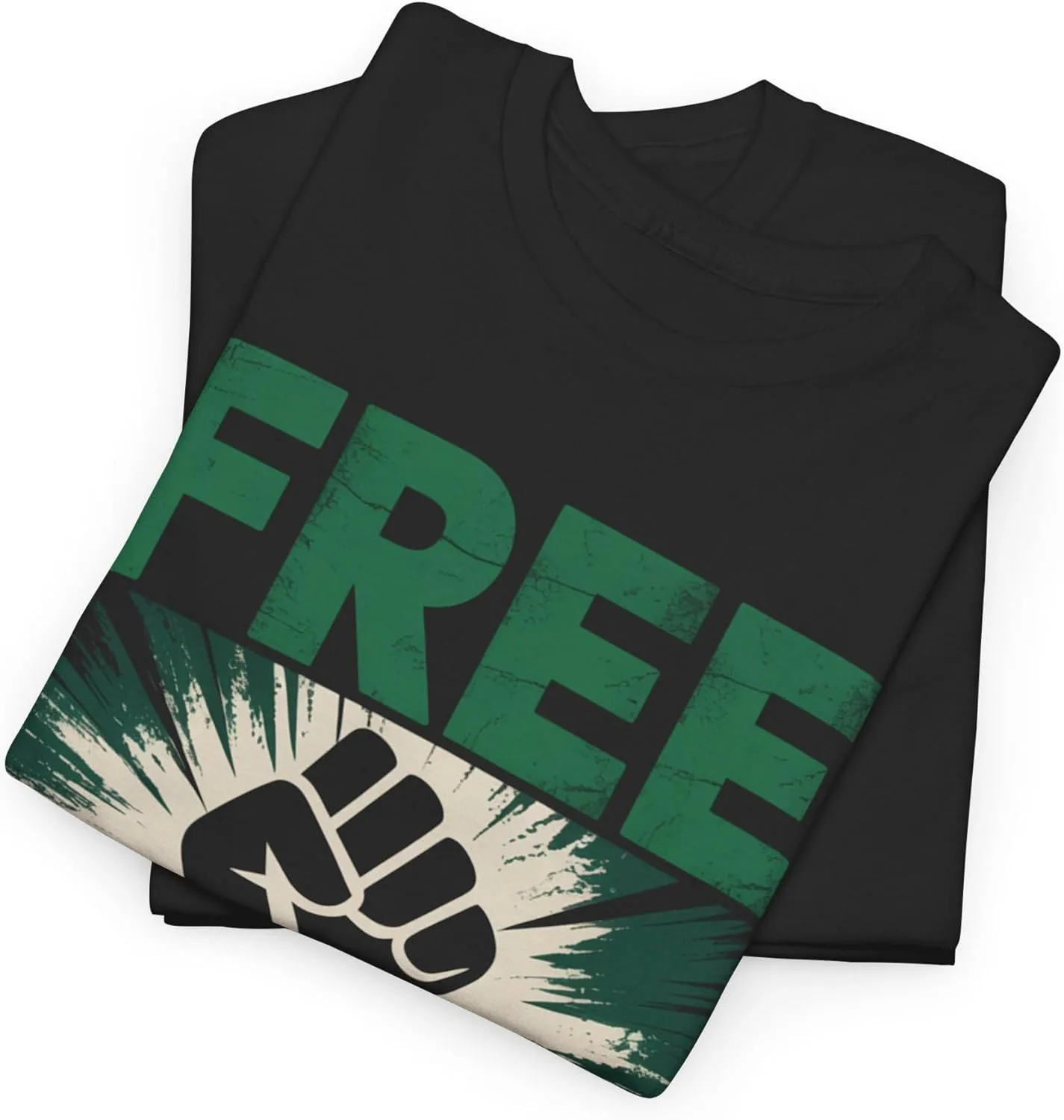 Футболка Freedom, футболка с принтом Persian Solidarity, унисекс из плотного хлопка GENERIC, черный — фото 3
