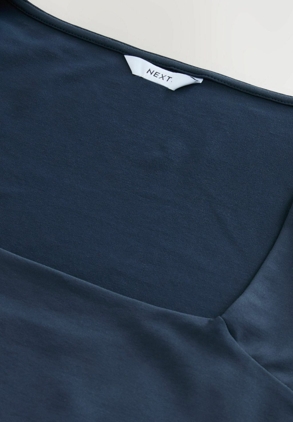 Базовая футболка REGULAR FIT - SOFT TOUCH SQUARE NECK SHORT SLEEVE Next, синий — фото 2