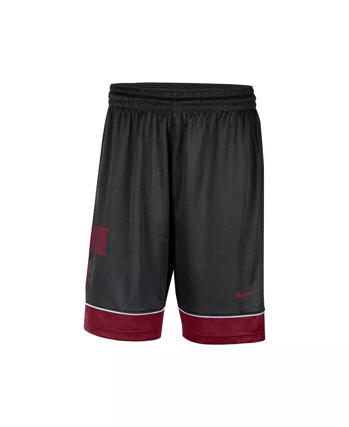 

Шорты быстрого разрыва Alabama Crimson Tide Nike, черный