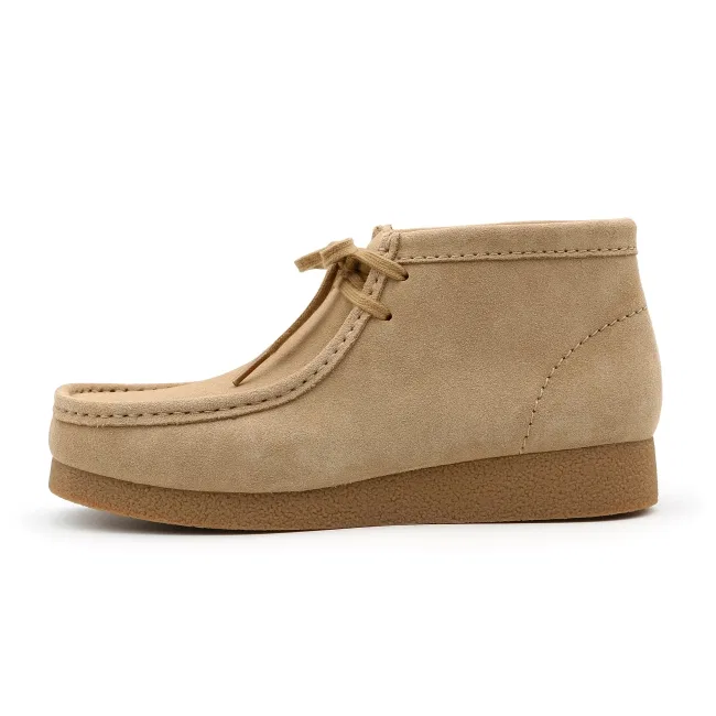 Мужские коричневые повседневные ботинки Wallabee Evo от Clarks — фото 2
