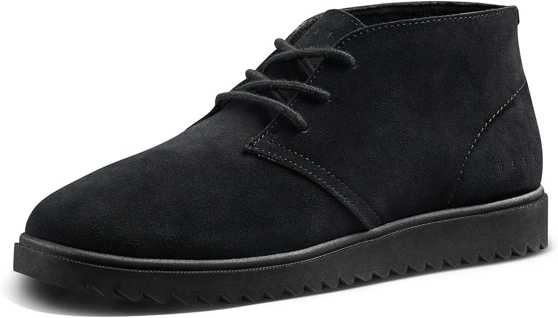 

Мужские туфли REEF Leucadian, премиум замша, стелька с эффектом памяти, легкие, черный