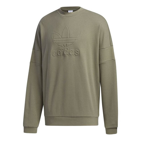 

Толстовка adidas originals Embossed Crew Sports Vests For Men Ruins Green, зеленый