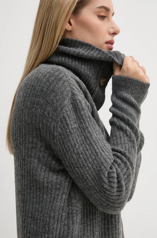 

Кардиган с добавлением шерсти IRMA CARDIGAN Pepe Jeans, серый