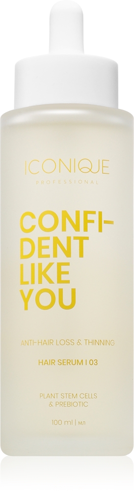 

Уверенная в себе сыворотка против выпадения волос и истончения волос для лечения выпадения волос Iconique Professional, 100 мл