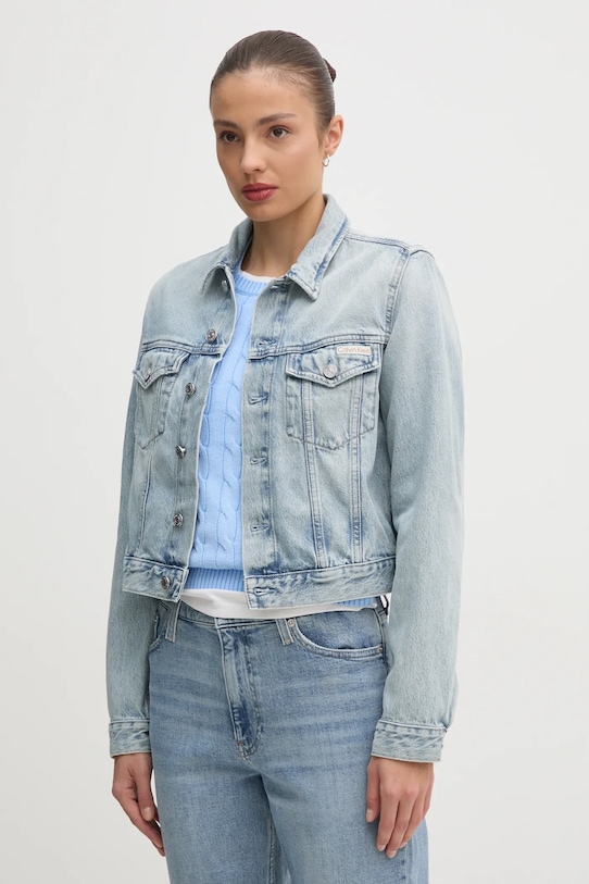 

Джинсовая куртка Calvin Klein Jeans, синий