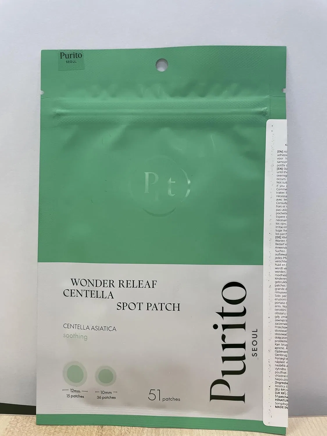 Патчи точечные для лица «Wonder Releaf Centella Spot Patch» от PURITO SEOUL Purito — фото 2