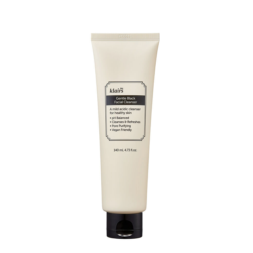 

Пенка для умывания Dear Klairs Gentle Black Facial Cleanser, 140 мл