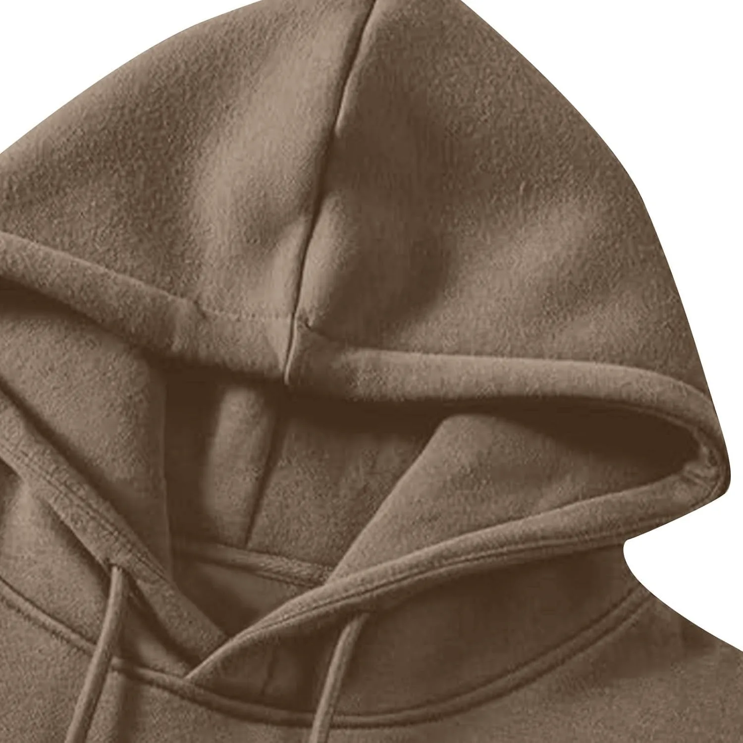 Толстовка с капюшоном Waffle Pullover, длинный рукав, с карманом — фото 4