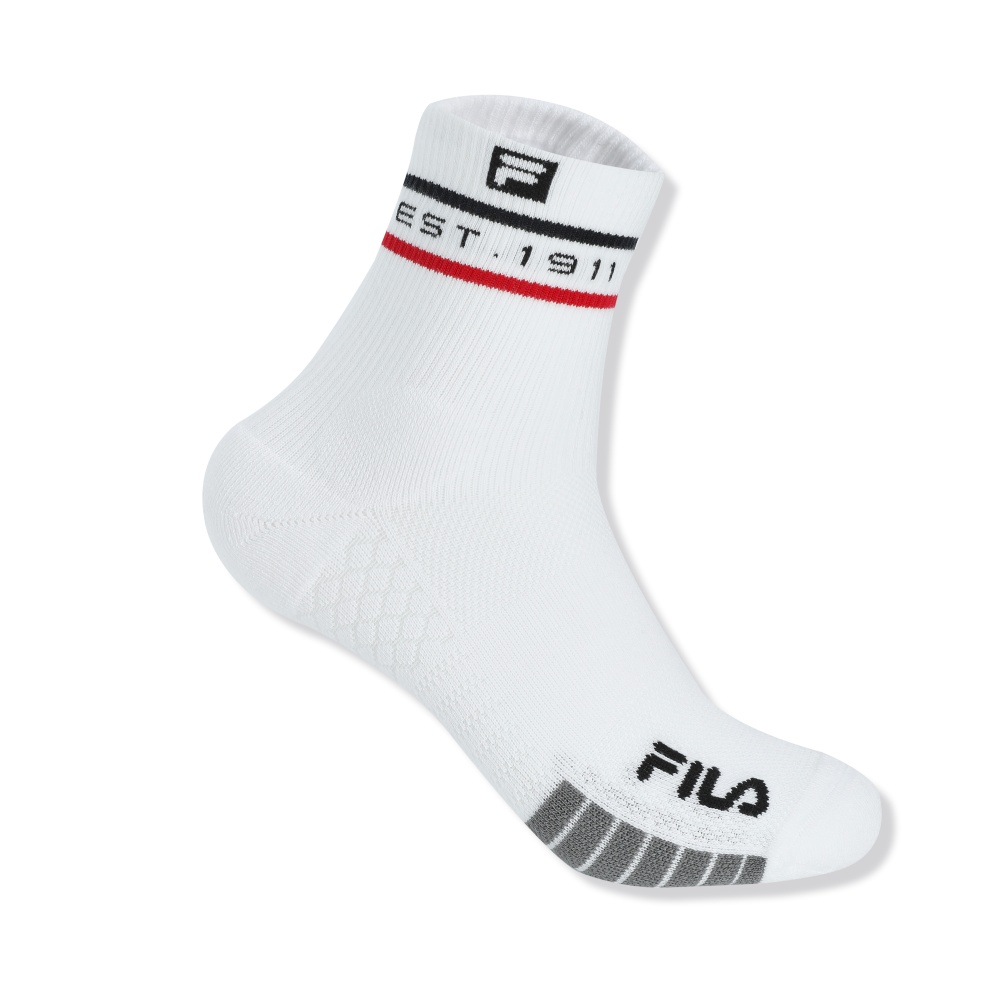 

FILA Спортивные носки Mid Rise мужские стандартные белые