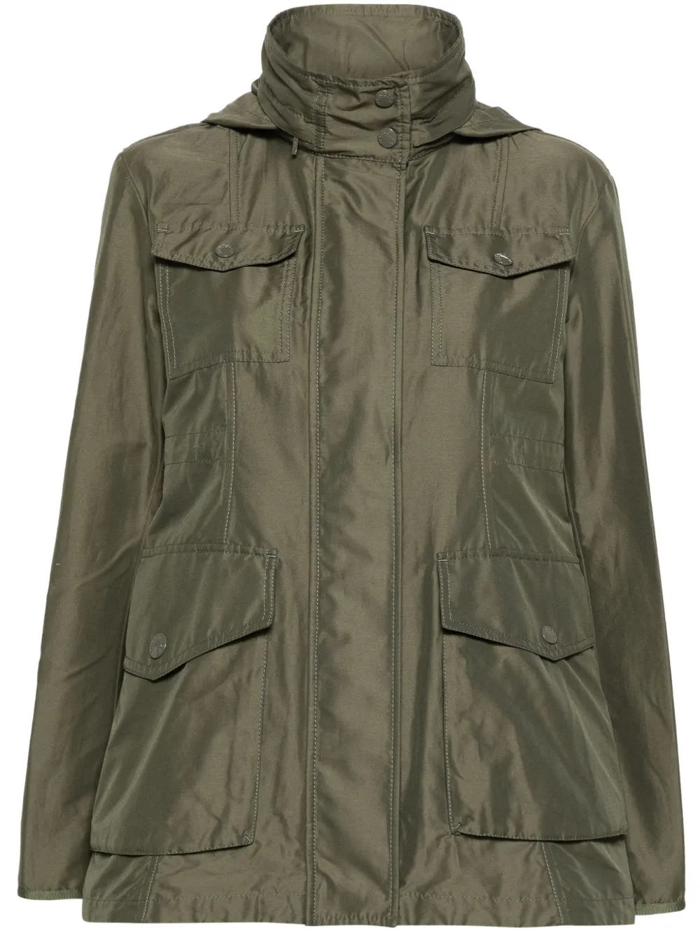 

Куртка Ilo с потайным капюшоном MONCLER, зеленый