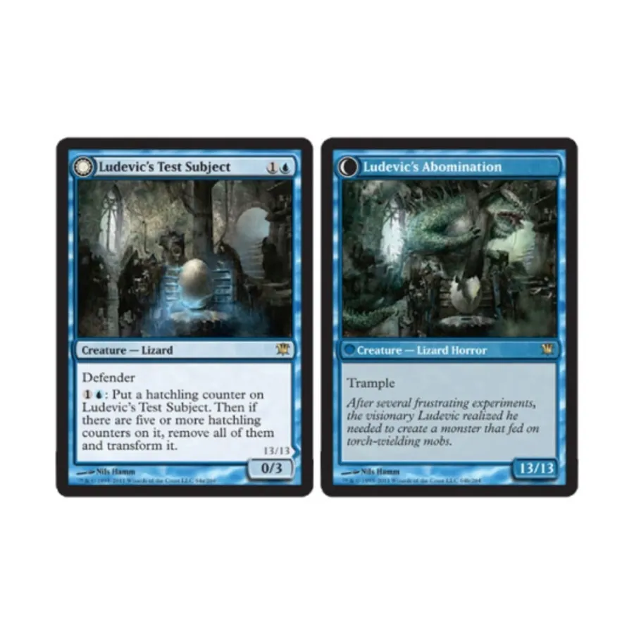 

CCG Подопытный Людевика // Мерзость Людевика (R), MTG - Innistrad