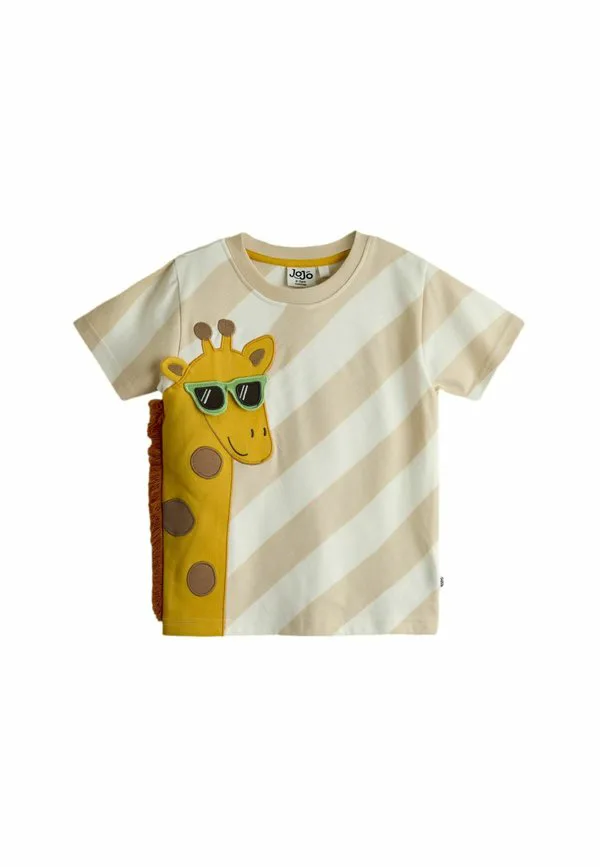 Футболка с принтом Jojo Maman Bébé, Natural Giraffe