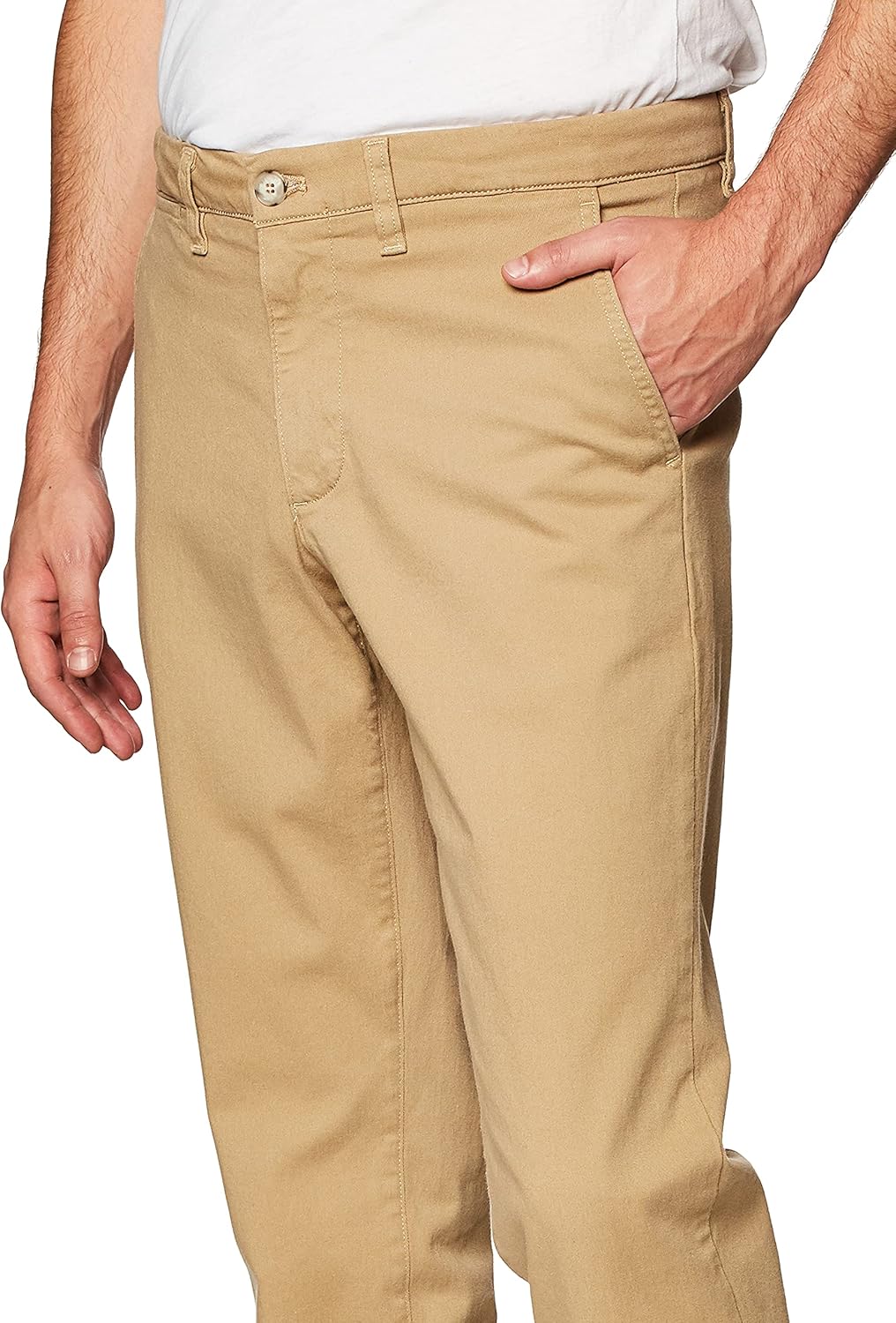 Мужские облегающие брюки-чинос Lacoste Stretch Slim FIT с пятью карманами, Viennese — фото 2