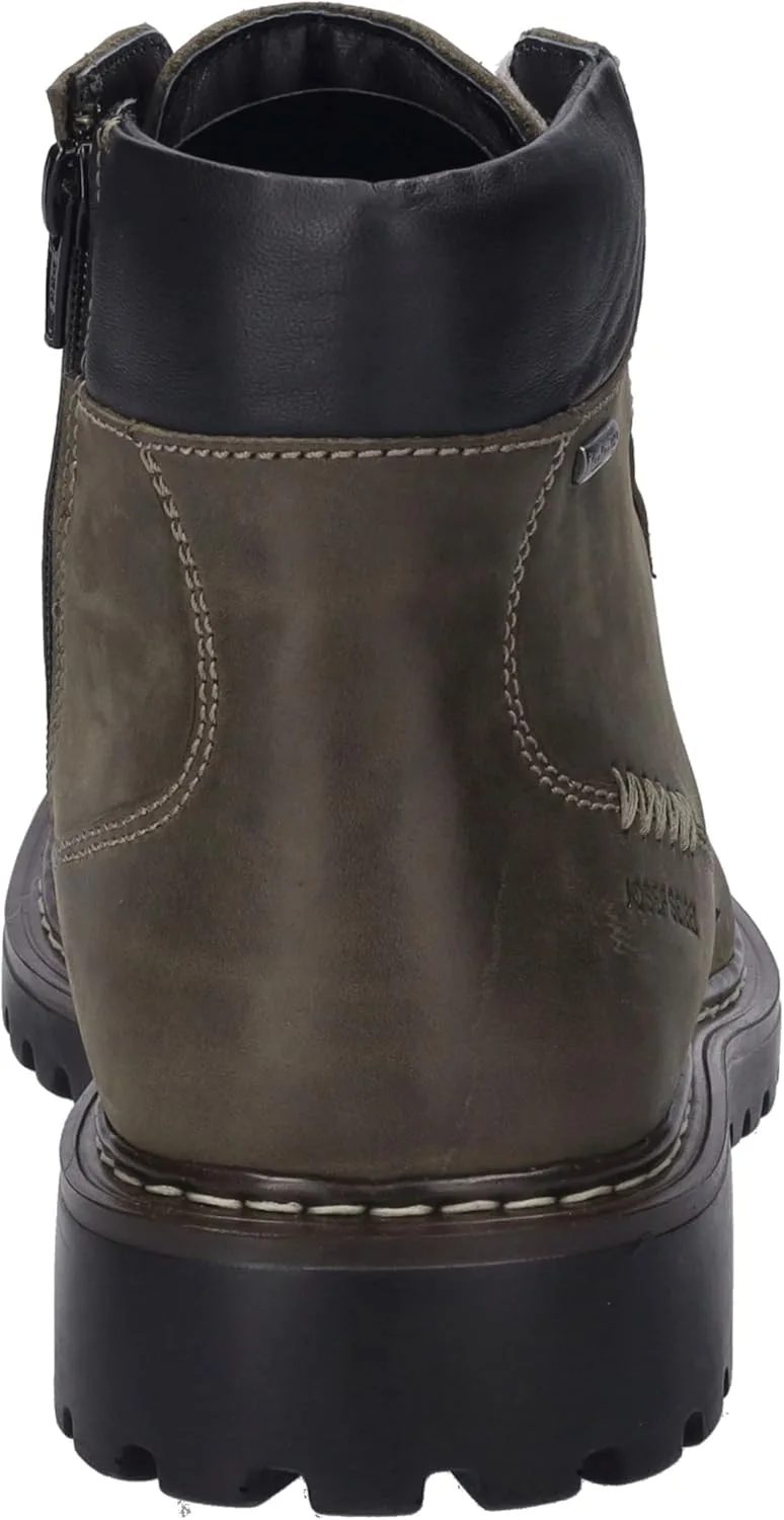 Мужские ботинки Josef Seibel на шнуровке Chance 39 Calf Boots - Botinki - Мужчины - Ботинки-Chucka - Ботинки ботинки на шнуровке с застежкой молнией — фото 3